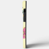 Coques Case-Mate iPhone Fleurs de marguerite jaune pastel (Verso / Gauche)