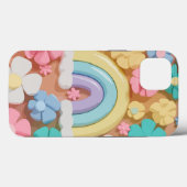Coques Case-Mate iPhone Fleurs de Marshmallow Whimsical - Boîtier téléphon (Verso (horizontal))