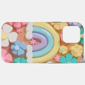 Coques Case-Mate iPhone Fleurs de Marshmallow Whimsical - Boîtier téléphon (Verso (horizontal))