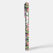 Coques Case-Mate iPhone Fleurs de médias mixtes Abstraites (Verso / Gauche)