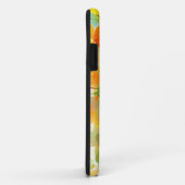 Coques Case-Mate iPhone Fleurs de Nasturtium vibrantes (Dos/Droite)
