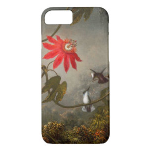 Case-Mate iPhone Case Fleurs de passion avec tête de colibris