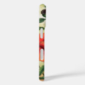 Coques Case-Mate iPhone Fleurs de pavot blanc rouge (Verso / Droite)