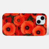 Coques Case-Mate iPhone Fleurs de pavot design (Verso (horizontal))