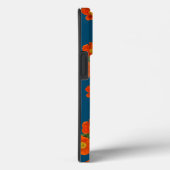 Coques Case-Mate iPhone Fleurs de pavot orange (Verso / Droite)