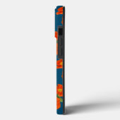 Coques Case-Mate iPhone Fleurs de pavot orange (Verso / Gauche)