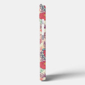 Coques Case-Mate iPhone Fleurs de pivoine et motif feuille (Verso / Gauche)