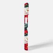 Coques Case-Mate iPhone Fleurs de pivoine rouges et blanches (Verso / Droite)