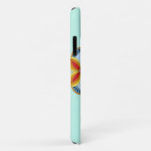 Coques Case-Mate iPhone Fleurs de Portrait Jaguar Noir (Dos/Droite)