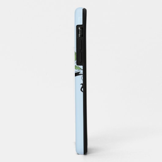 Coques Case-Mate iPhone Fleurs de printemps bleu Jay (Dos/Gauche)