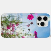 Coques Case-Mate iPhone fleurs de printemps et papillon (Verso (horizontal))