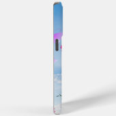 Coques Case-Mate iPhone fleurs de printemps et papillon (Verso / Droite)