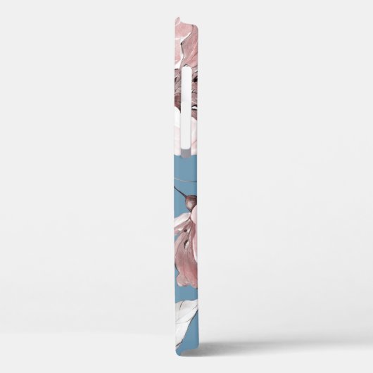 Coques Case-Mate iPhone Fleurs de printemps, feuille, design transparent (Verso / Gauche)