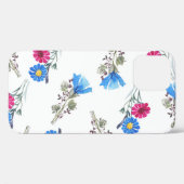 Coques Case-Mate iPhone Fleurs de printemps rose Aquarelle Botanique (Verso (horizontal))