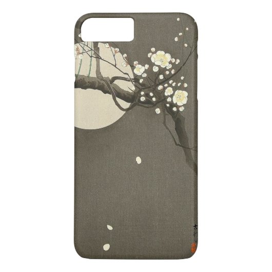 Coques Case-Mate iPhone Fleurs de prune la nuit par le cru d'Ohara Koson (Dos)