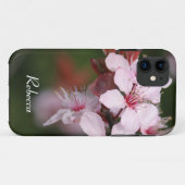 Coques Case-Mate iPhone fleurs de prunier rose clair de printemps (Dos (Horizontal))
