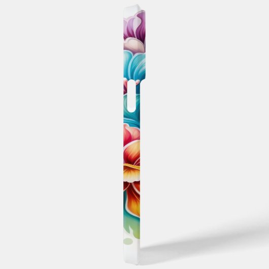 COQUES Case-Mate iPhone FLEURS DE REGARDE 3D CLAIREMENT COULÉES (Verso / Droite)