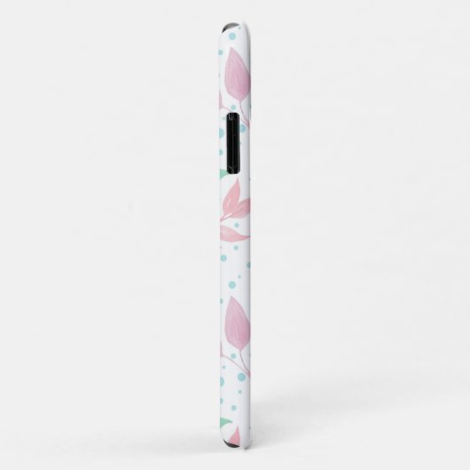 Coques Case-Mate iPhone Fleurs De Ressort Rose Cute (Dos/Droite)