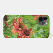 COQUES Case-Mate iPhone FLEURS DE RUDBECKIA ROUGES (Dos (Horizontal))