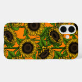 Coques Case-Mate iPhone Fleurs de soleil (Verso (horizontal))