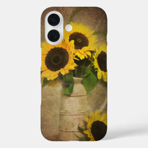 Coques iPhone 16 Fleurs de soleil