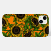Coques Case-Mate iPhone Fleurs de soleil (Verso (horizontal))