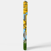 Coques Case-Mate iPhone Fleurs de soleil Art Nouveau (Verso / Droite)