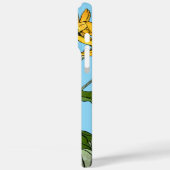 Coques Case-Mate iPhone Fleurs de soleil Art Nouveau (Verso / Gauche)
