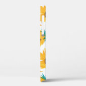 Coques Case-Mate iPhone Fleurs de soleil d'aquarelle : Impression botaniqu (Verso / Gauche)