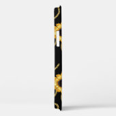 Coques Case-Mate iPhone Fleurs de soleil jaunes élégantes Motif élégant su (Verso / Droite)