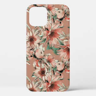 Case-Mate iPhone Case Fleurs de soleil, pommes : motif d'aquarelle d'aut