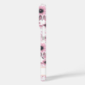 Coques Case-Mate iPhone Fleurs de soleil rose (Verso / Gauche)