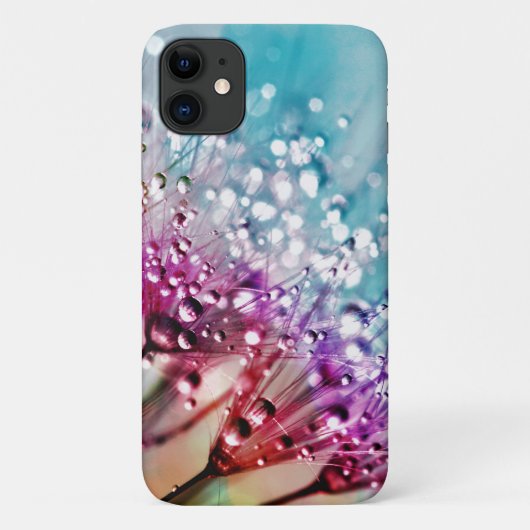 Coques Case-Mate iPhone Fleurs de spectre arc-en-ciel (Dos)