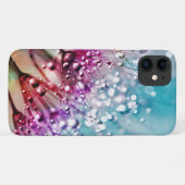 Coques Case-Mate iPhone Fleurs de spectre arc-en-ciel (Dos (Horizontal))