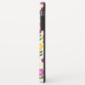 Coques Case-Mate iPhone Fleurs de style scandinave Grand Motif (Dos/Gauche)