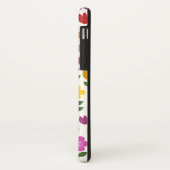 Coques Case-Mate iPhone Fleurs de style scandinave Grand Motif (Dos/Gauche)
