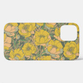Coques Case-Mate iPhone Fleurs de Trollius Graphiques (Verso (horizontal))