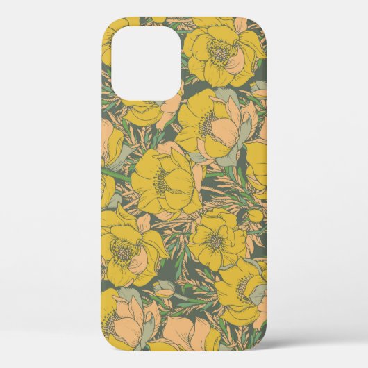 Coques Case-Mate iPhone Fleurs de Trollius Graphiques (Verso)