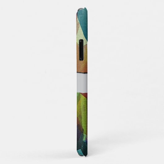 Coques Case-Mate iPhone Fleurs de tulipes, Fleurs d'aquarelle, Votre nom (Dos/Droite)