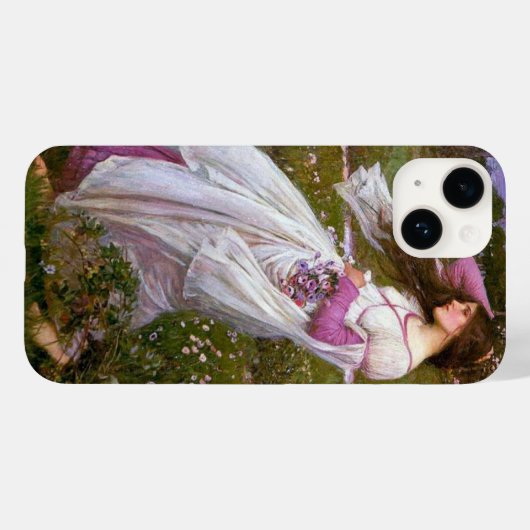 Coques Case-Mate iPhone Fleurs de vent par John Waterhouse (Verso (horizontal))