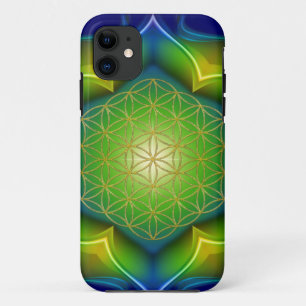 Coques Pour iPhone FLEURS DE VIE / Blume des Lebens - Mandala V
