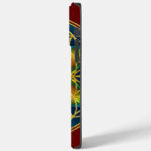 Coques Case-Mate iPhone FLEURS DE VIE - Fleur fractale 1 (Verso / Gauche)