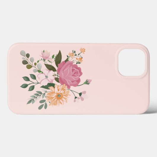 Coques Case-Mate iPhone Fleurs d'eau (Verso (horizontal))