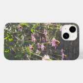 Coques Case-Mate iPhone Fleurs d'échinacée au soleil (Verso (horizontal))