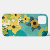 Coques Case-Mate iPhone Fleurs décoratives de jardin (Verso (horizontal))