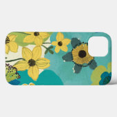 Coques Case-Mate iPhone Fleurs décoratives de jardin (Verso (horizontal))