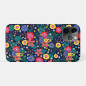 Coques Case-Mate iPhone Fleurs Décoratives Et Feuille Motif-48675 (Dos (Horizontal))