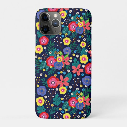 Coques Case-Mate iPhone Fleurs Décoratives Et Feuille Motif-48675 (Dos)