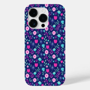 Coque Pour iPhone 14 Pro Fleurs délicates et détails botaniques
