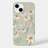 Coques Case-Mate iPhone Fleurs Delicées Chamomille Aesthétique Sauvage (Verso)